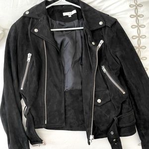 IRO Suede Moto Jacket